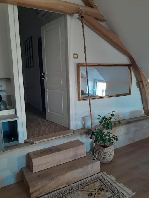 Le Repaire De Bacchus Apartment Saint-Nicolas-de-Bourgueil ภายนอก รูปภาพ